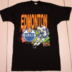 Edmonton Oilers 1990 CGW Clarence Campbell Conference shirt sweatshirt retro